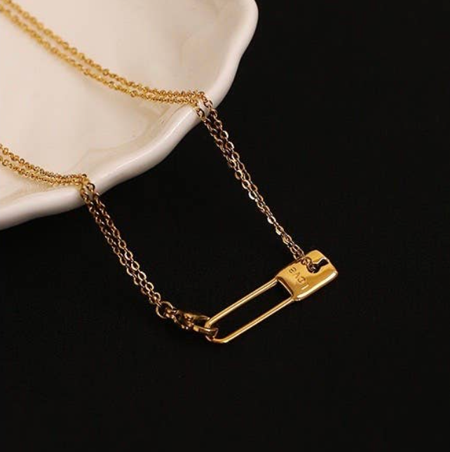 Pin Me Down Clip Necklace