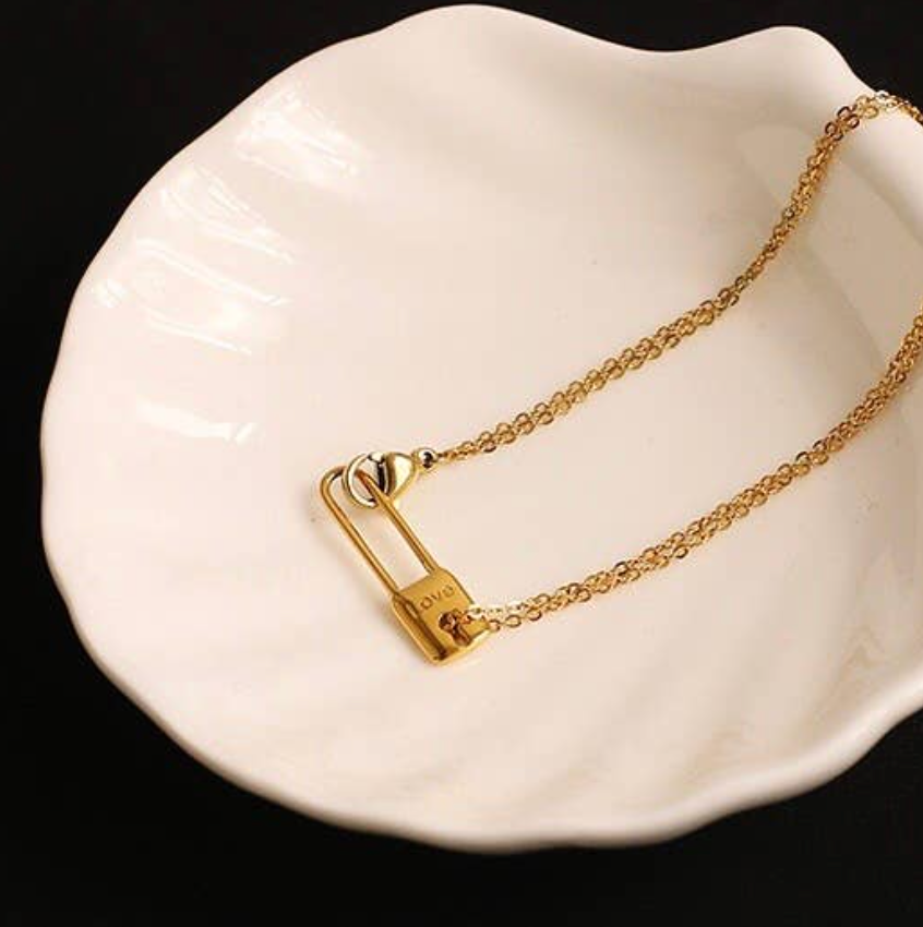 Pin Me Down Clip Necklace