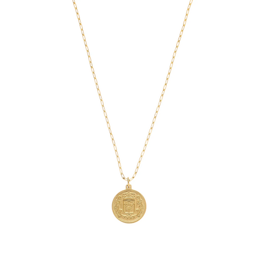 Francaise Vintage Coin Necklace